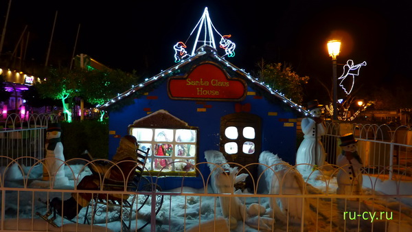 домик Деда мороза на Кипре